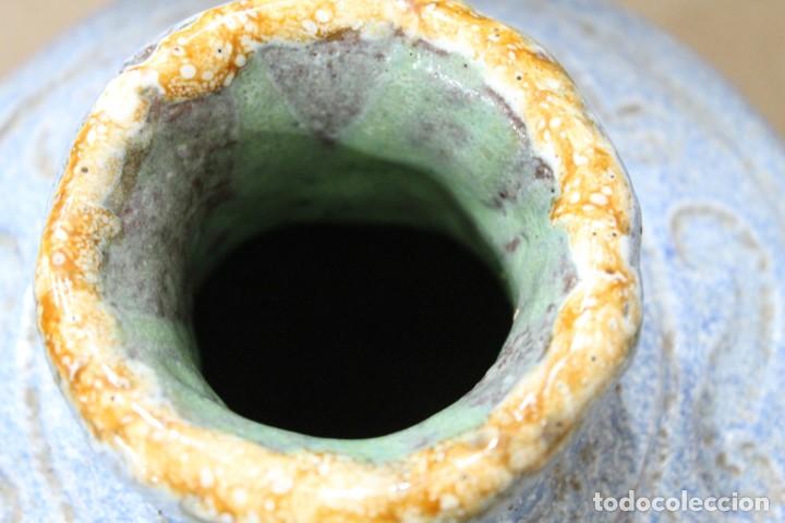 Antig&uuml;edades: JARRON TERRACOTA AZUL - Foto 23