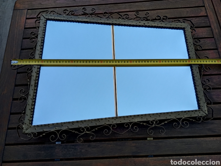 Antig&uuml;edades: Espejo Forja Artesanal - Foto 9