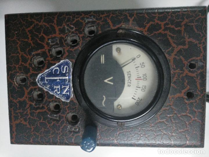 Antig&uuml;edades: VOLTIMETRO AMPERIMETRO ANTIGUO - Foto 2