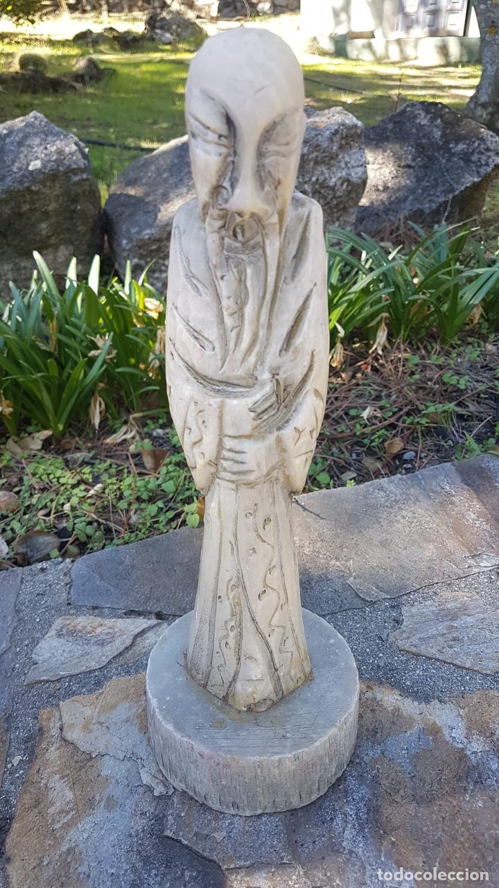 Antig&uuml;edades: Figura chino albastro - Foto 2