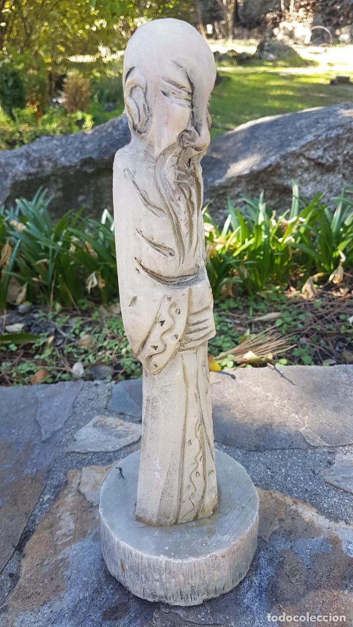 Antig&uuml;edades: Figura chino albastro - Foto 5