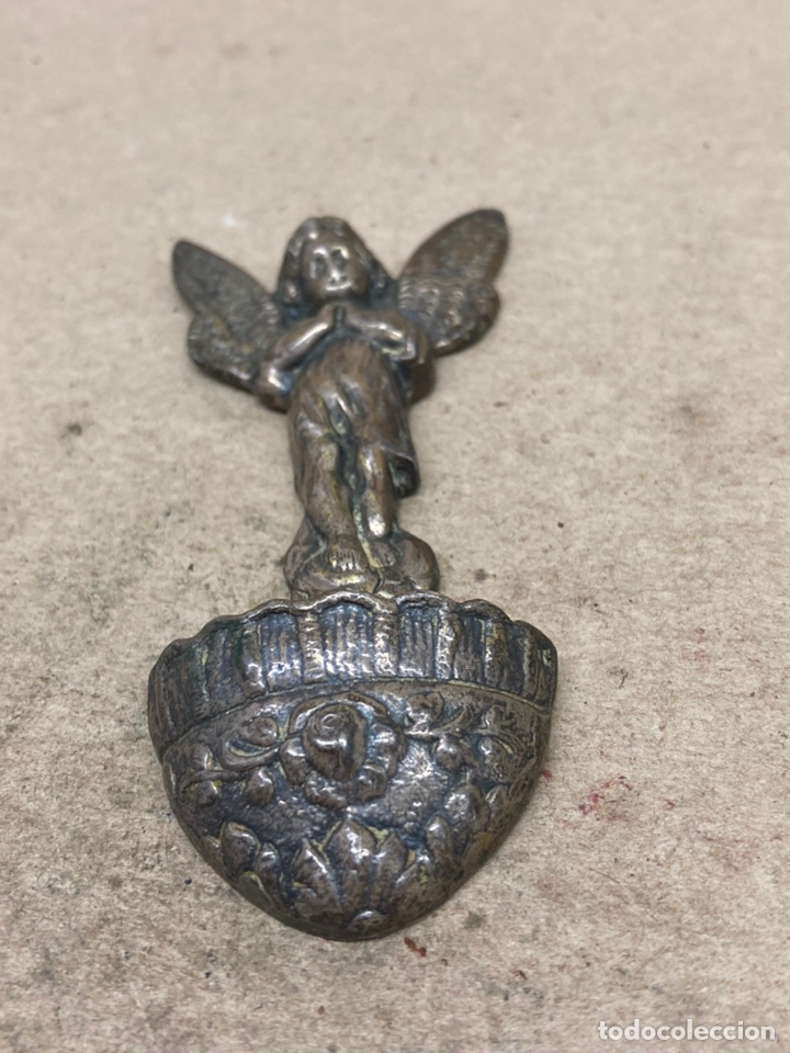 Antig&uuml;edades: Benditera de plata ANTIGUA - Foto 1