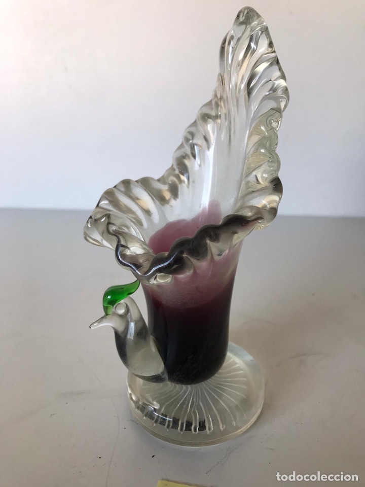 Antig&uuml;edades: Florero murano - Foto 2