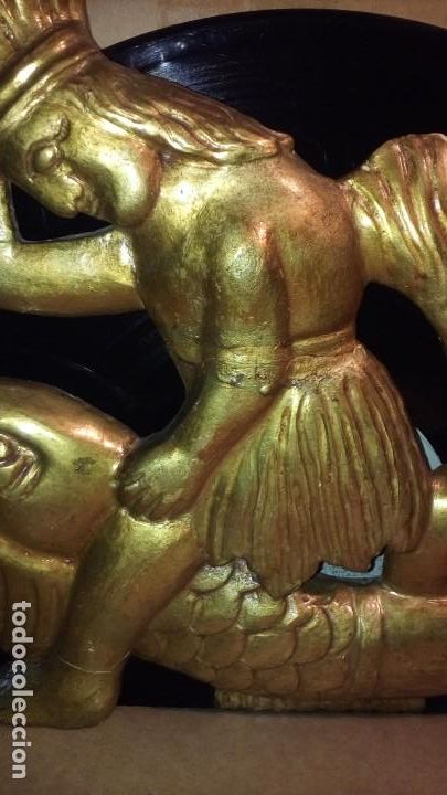 Antig&uuml;edades: MOLDURAS-DIOS AZTECA-2. - Foto 2