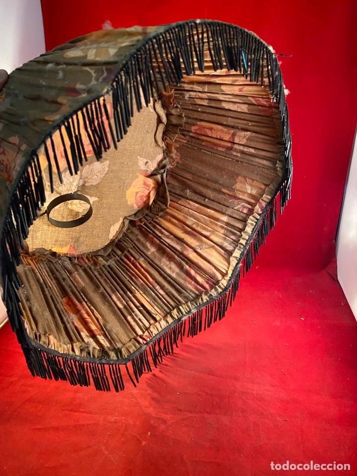 Antig&uuml;edades: Antigua mampara l&aacute;mpara - Foto 3