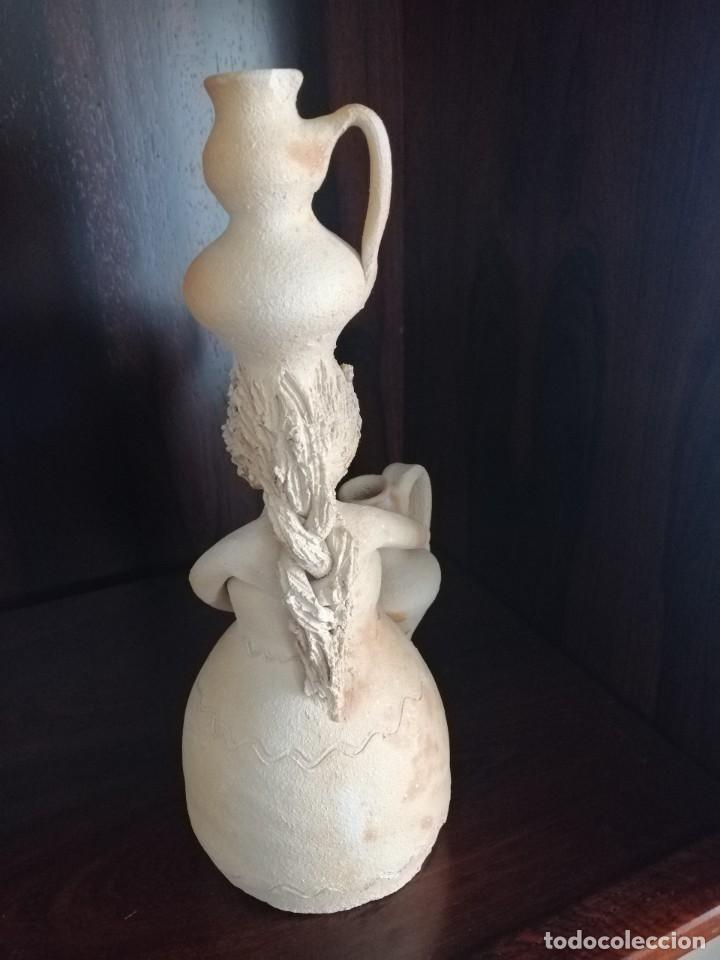 Antig&uuml;edades: Figura en barro gallega - Foto 4