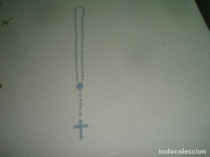 Antig&uuml;edades: ROSARIO DE PLASTICO 43 CM - Foto 1