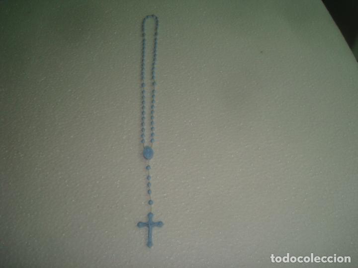 Antig&uuml;edades: ROSARIO DE PLASTICO 43 CM - Foto 1