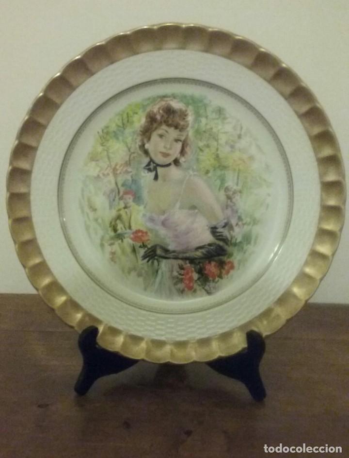 Antiques: PLATO Decorativo (30cm) PONTESA Grupo Santa Clara . CHINAMODA