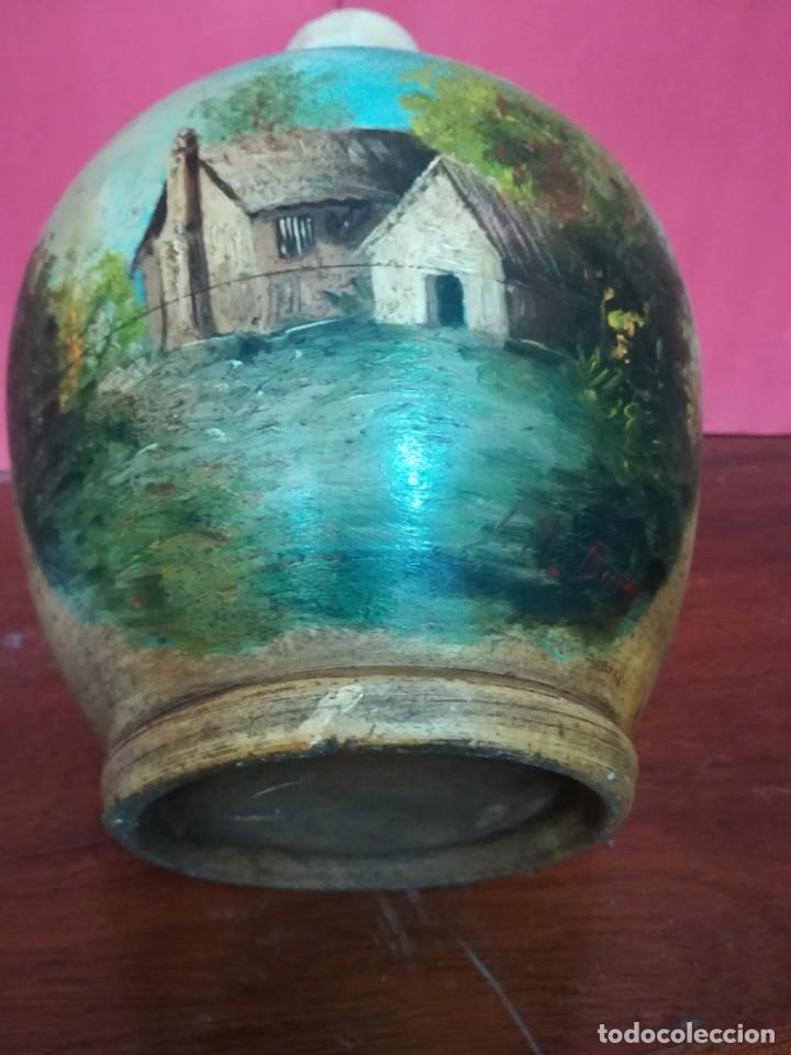 Antig&uuml;edades: Jarr&oacute;n de cer&aacute;mica pintado - Foto 2