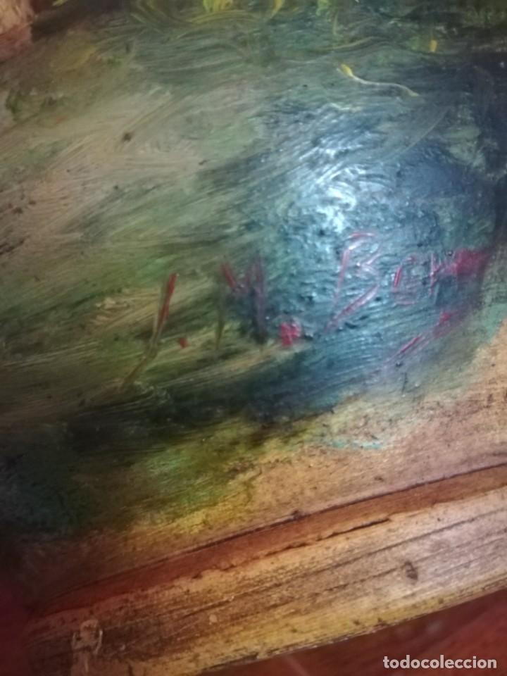 Antig&uuml;edades: Jarr&oacute;n de cer&aacute;mica pintado - Foto 3