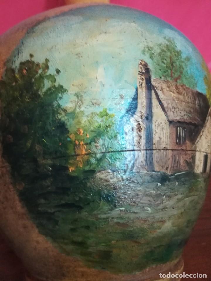 Antig&uuml;edades: Jarr&oacute;n de cer&aacute;mica pintado - Foto 4
