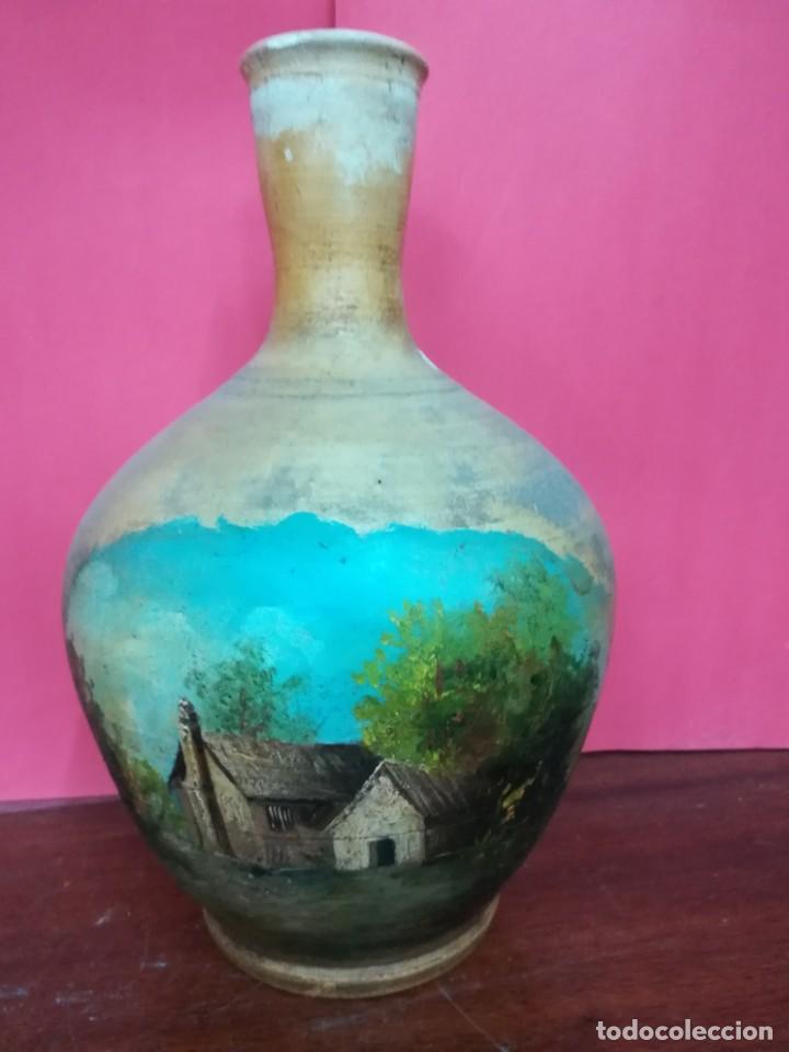 Antig&uuml;edades: Jarr&oacute;n de cer&aacute;mica pintado - Foto 1