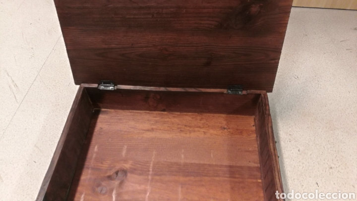 Antig&uuml;edades: PRECIOSA CAJA DE MADERA CON RELIEVE - Foto 6