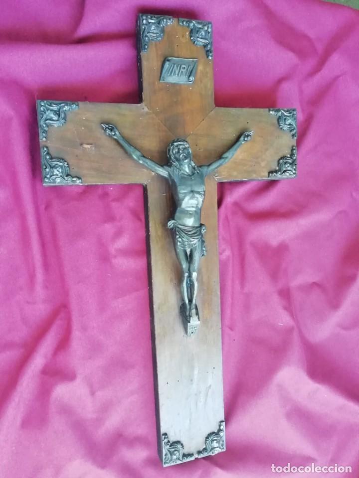 Antig&uuml;edades: cristo en la cruz - Foto 1