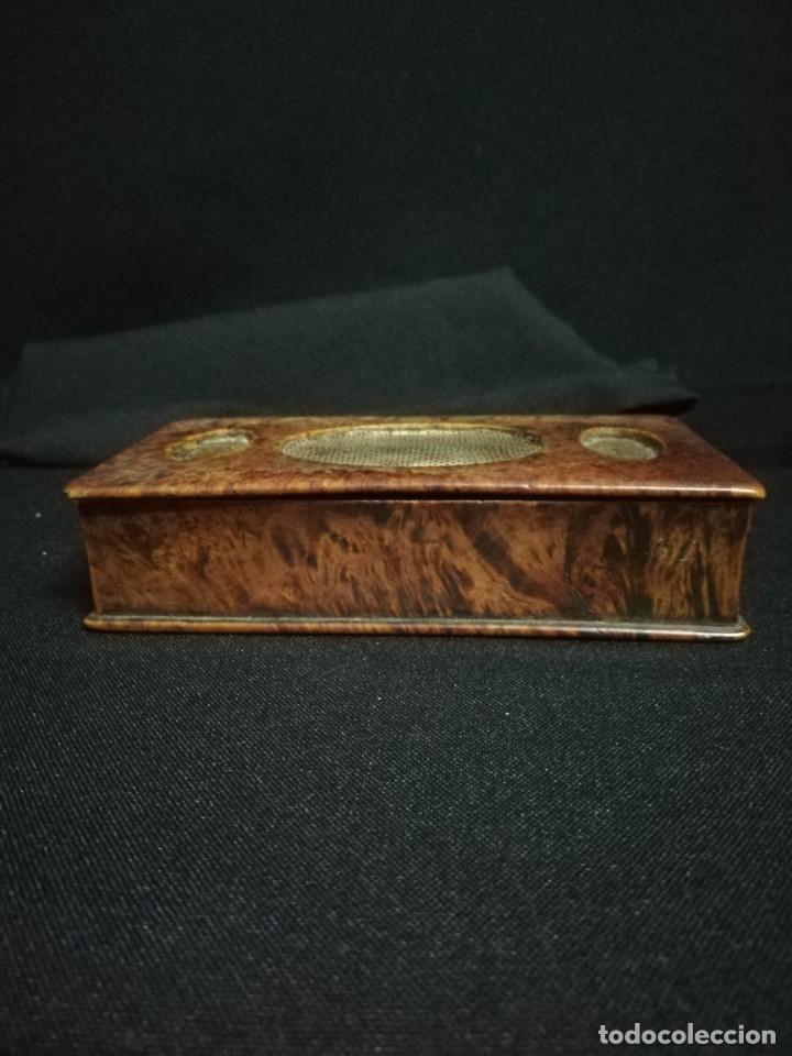 Antig&uuml;edades: CAJA DE RA&Iacute;Z DE OLIVO S. XIX - Foto 4