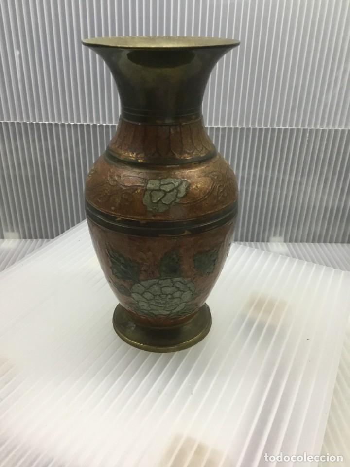 Antigüedades: jarron bronce antiguo - Foto 4 - 221313518