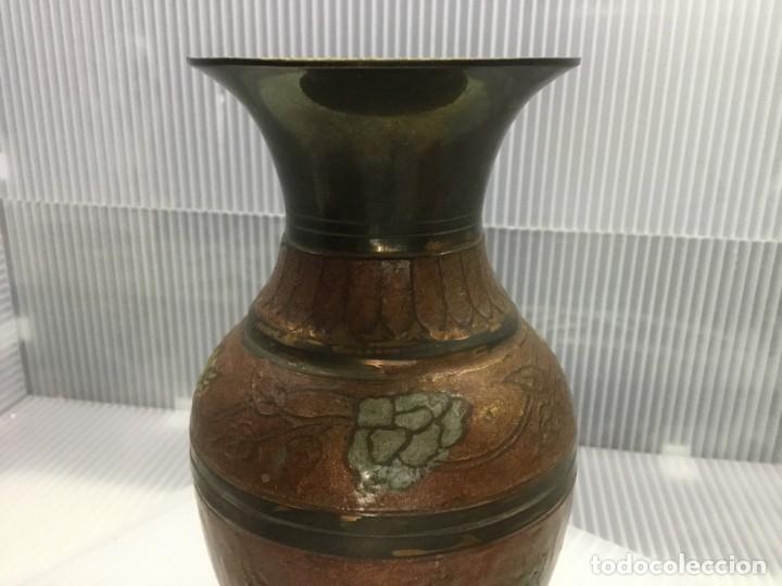 Antigüedades: jarron bronce antiguo - Foto 7 - 221313518