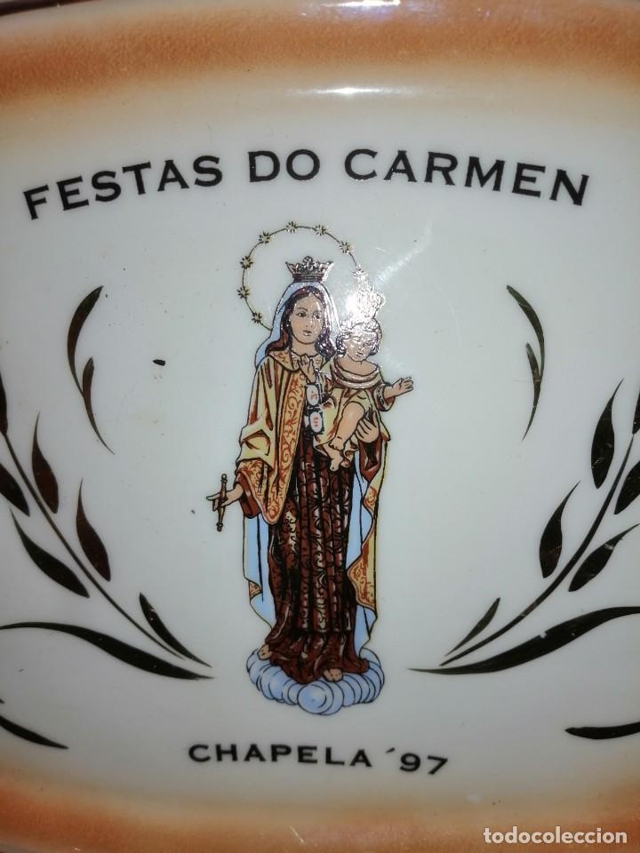 Antig&uuml;edades: Bandeja de porcelana - Foto 2