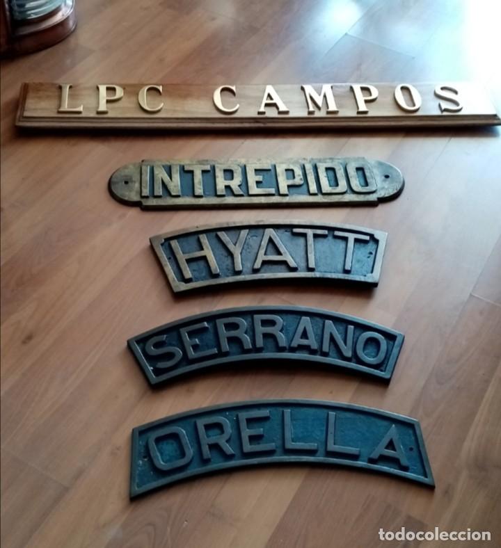 Antig&uuml;edades: Placa de buque naval antiguo - Foto 5
