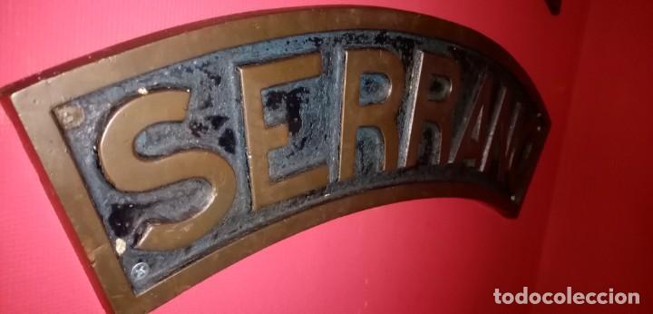 Antig&uuml;edades: Placa de buque naval antiguo - Foto 2