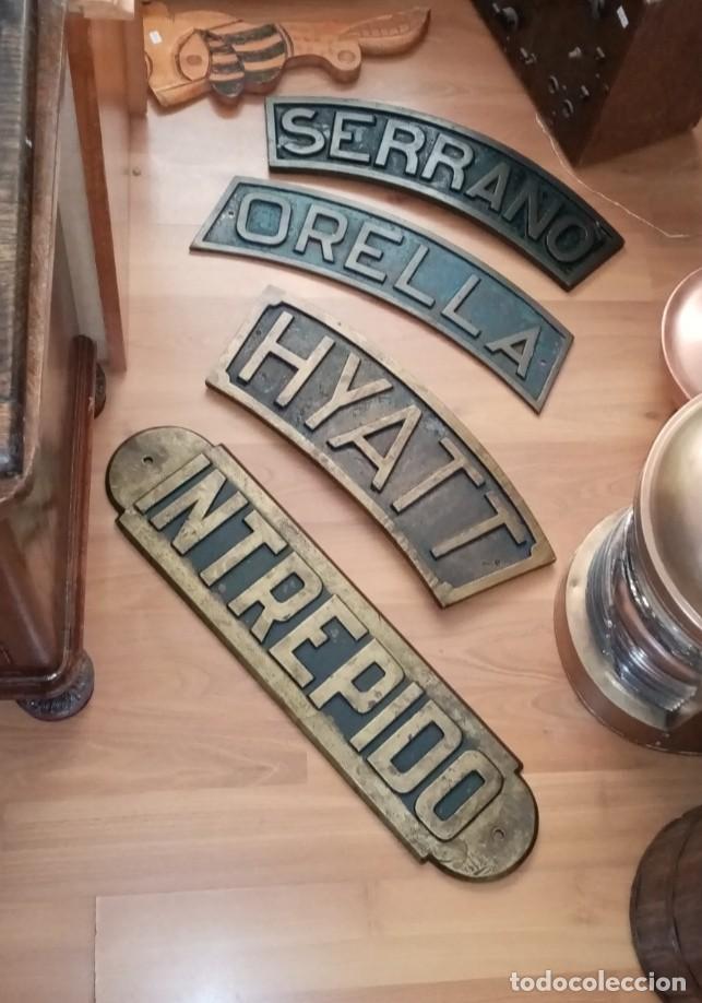 Antig&uuml;edades: Placa de submarino naval antiguo - Foto 4
