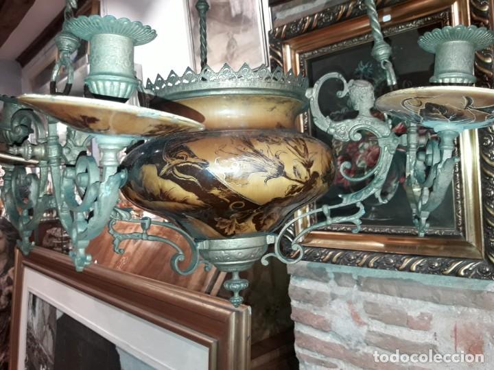 Antig&uuml;edades: L&aacute;mpara - Foto 4