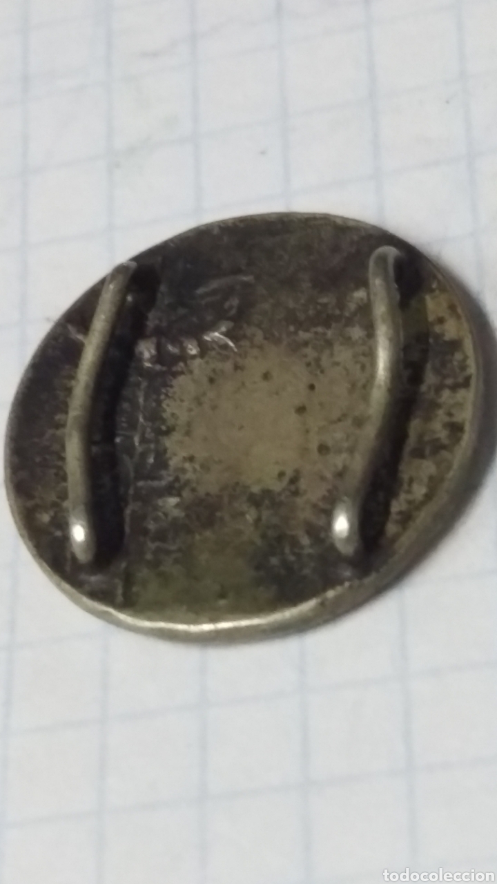 Antig&uuml;edades: medalla antigua prendedor - Foto 2