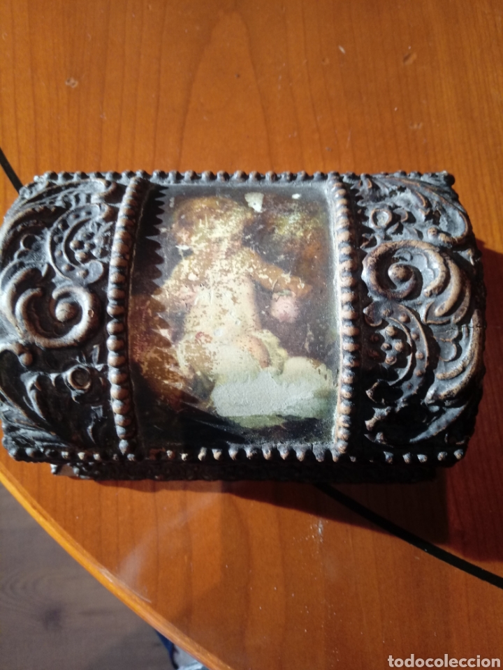 Antig&uuml;edades: Cofrecito antiguo .joyero