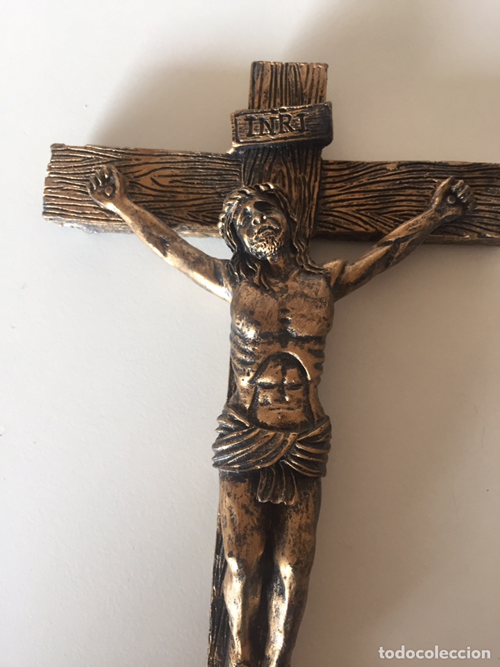 Antig&uuml;edades: Antiguo crucifijo - Foto 2