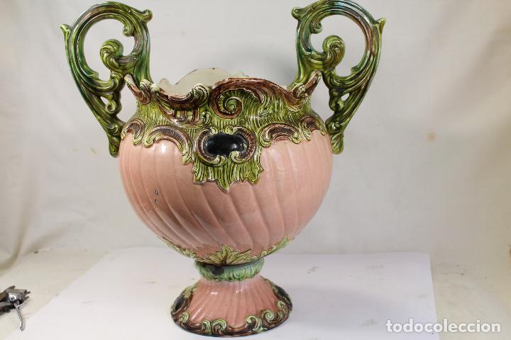 Antig&uuml;edades: jarr&oacute;n antiguo de ceramica - Foto 5