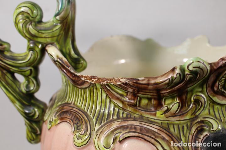 Antig&uuml;edades: jarr&oacute;n antiguo de ceramica - Foto 6
