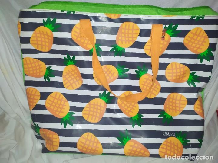 Antig&uuml;edades: BOLSA MARINERA PI&Ntilde;AS PLAYA - Foto 1