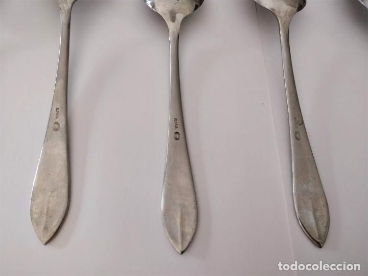 Antig&uuml;edades: Cucharas alpaca - Foto 7