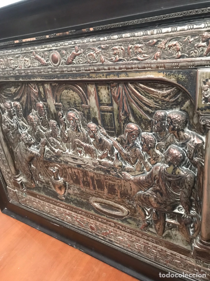 Antig&uuml;edades: ANTIGUO CUADRO LA &Uacute;LTIMA CENA - Foto 2