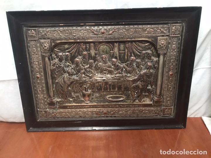 Antig&uuml;edades: ANTIGUO CUADRO LA &Uacute;LTIMA CENA - Foto 1