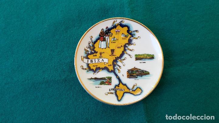 Antiques: PLATO DE PORCELANA IBIZA Y FORMENTERA (1960s)