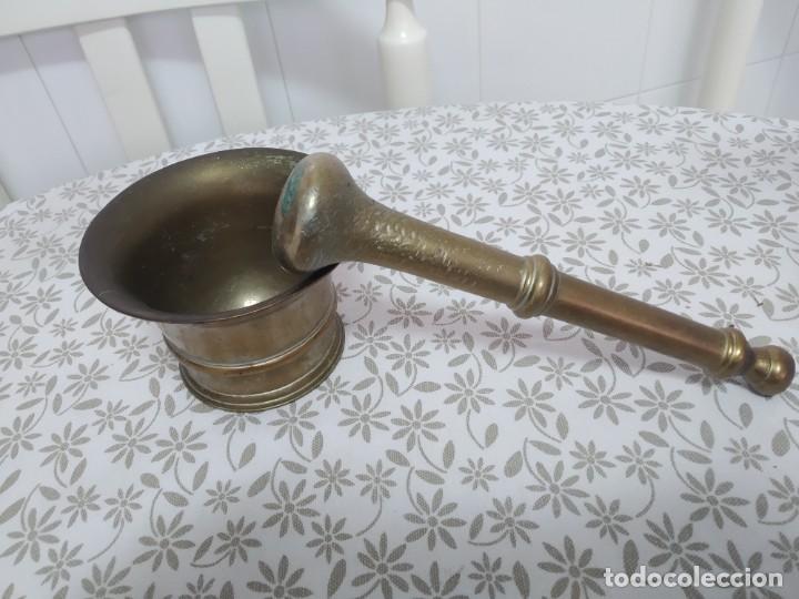 Antig&uuml;edades: Mortero de cobre antiguo - Foto 2