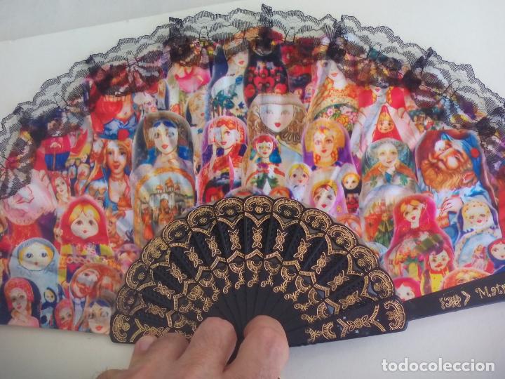 Antig&uuml;edades: ABANICO MATRYOSHKA - Foto 2