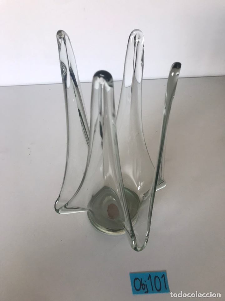 Antig&uuml;edades: CENTRO DE MESA CRISTAL DE MURANO - Foto 3