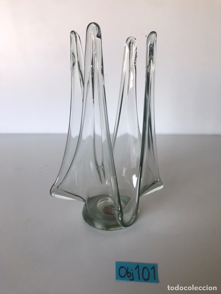 Antig&uuml;edades: CENTRO DE MESA CRISTAL DE MURANO - Foto 1