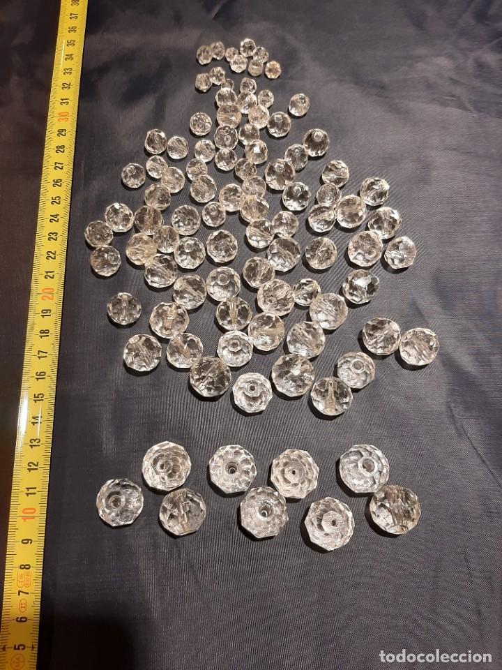 Antig&uuml;edades: Bolas de cristal de l&aacute;mpara s. XIX - Foto 3
