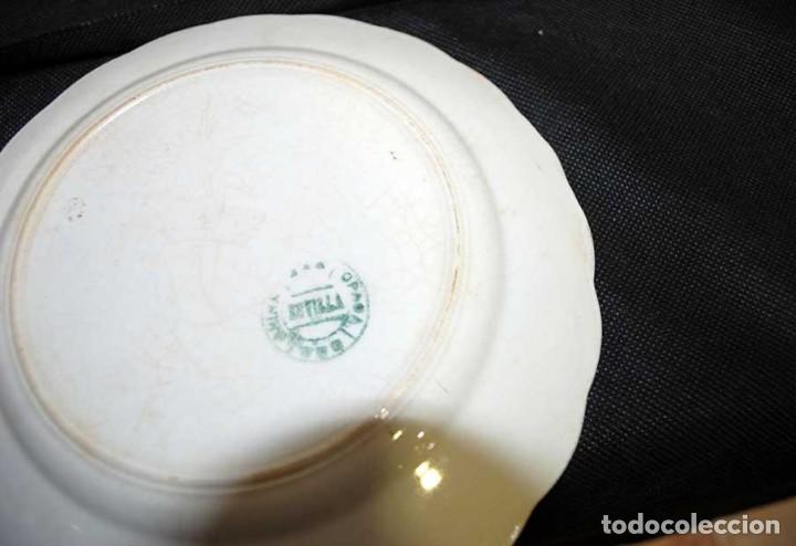 Antig&uuml;edades: PAREJA DE PLATOS ANTIGUOS - Foto 6