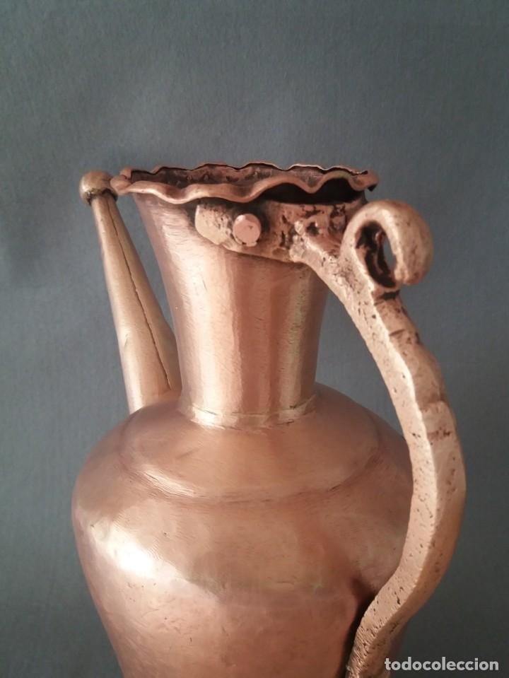 Antig&uuml;edades: ANTIGUA REGADERA DE COBRE - Foto 4