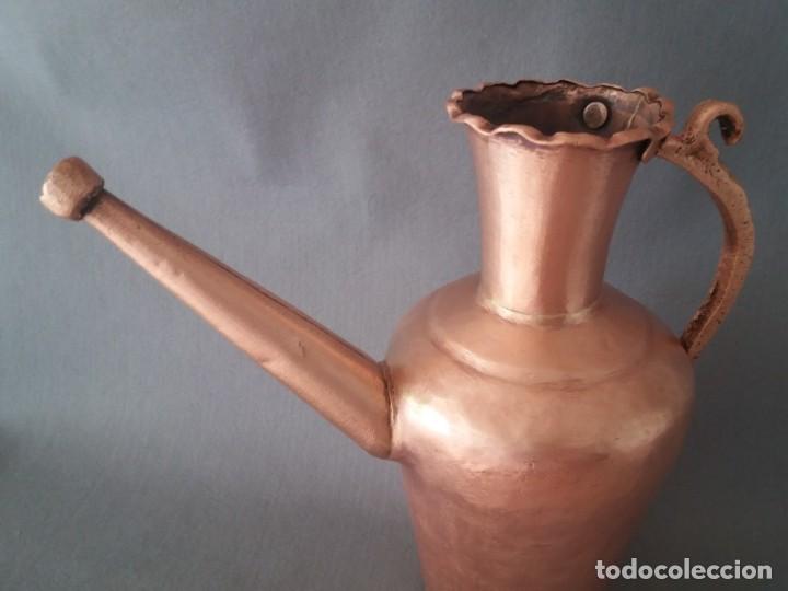 Antig&uuml;edades: ANTIGUA REGADERA DE COBRE - Foto 7
