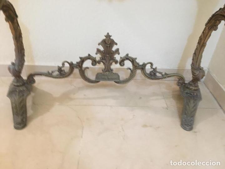 Antig&uuml;edades: Mesa consola bronce - Foto 4