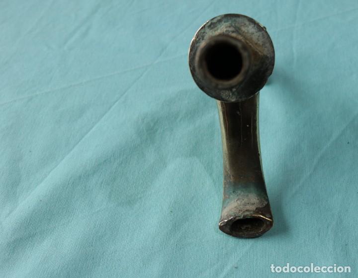 Antig&uuml;edades: Grifo antiguo lat&oacute;n macizo. Antique solid brass tap. - Foto 5