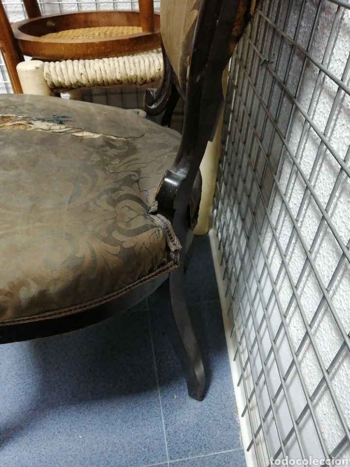 Antig&uuml;edades: Silla inglesa antigua para restaurar. - Foto 5