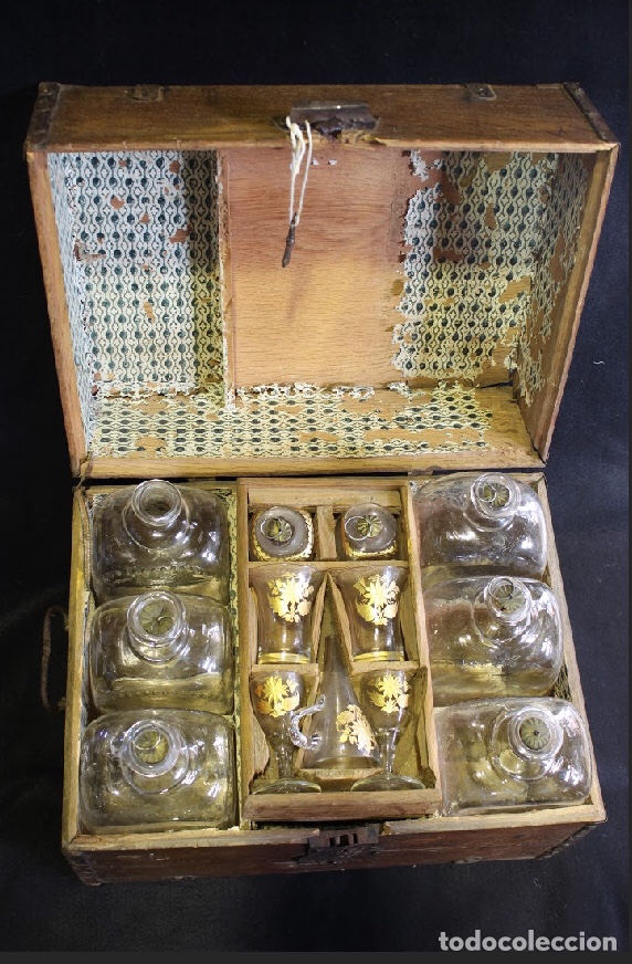 Antig&uuml;edades: Caja para analiza de alcohol - Foto 2