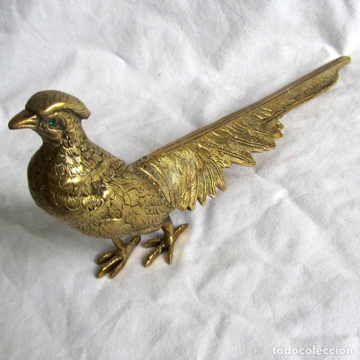 Antig&uuml;edades: Figura de fais&aacute;n en bronce - Foto 1